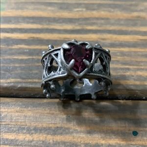 Purple Heart Ring